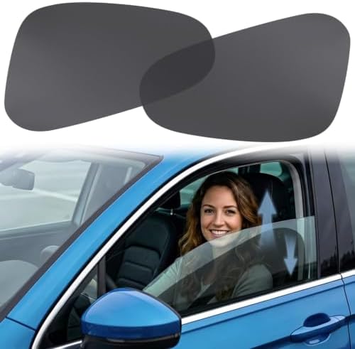Car Window Shade for Driver Windows, Roll Windows UP & Down丨Static Cling by Lonyaqui