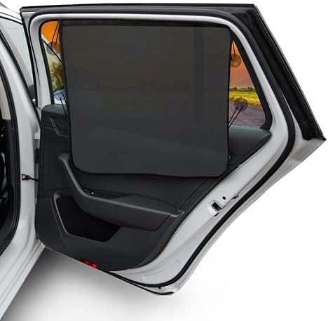 EcoNour Magnetic Car Sun Shade Side Window | Rear Window Sun Shade by EcoNour