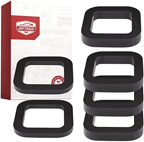6 Pack - Multiple Size Combination，2 Inch Hitch Receiver Silencer Pad - by JoytraceParts