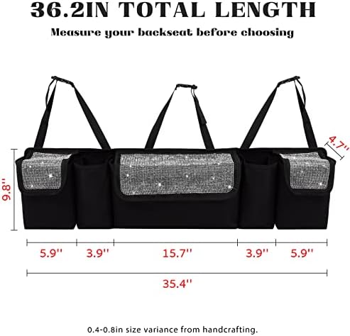 eing Car Trunk Organizer and Storage, Backseat Hanging Organizer - Image 6