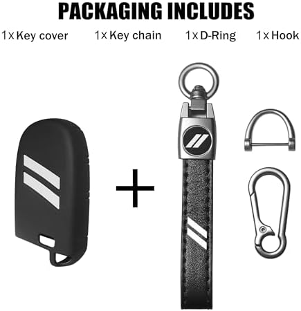 YOSRTER Key Fob Cover with Keychain - Image 6