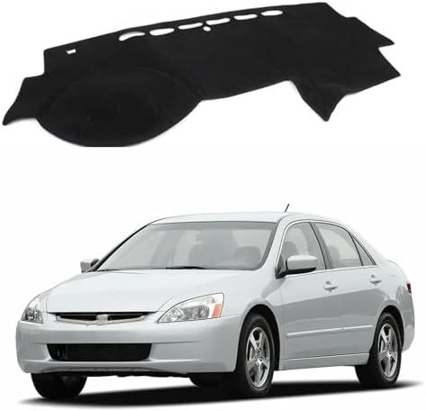 Dashboard Mat Cover for Honda Accord 2004-2007 Nonslip Center Console Sunshield by BOLTRY