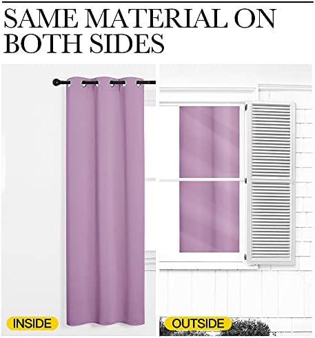 NICETOWN Room Darkening Drapes for Nursery - Image 4