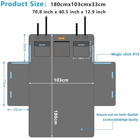Car Trunk Mat for Mazda CX-50 2022–2025 2026, Waterproof Cargo Liner Dogs Pet - Image 2