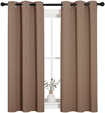NICETOWN Cappuccino Blackout Curtains by NICETOWN