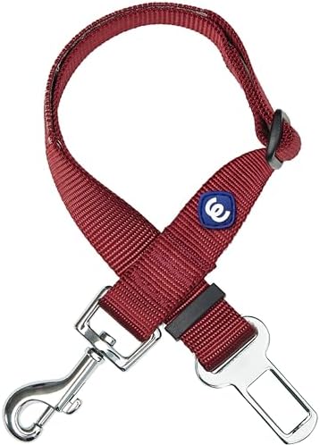 Blueberry Pet Dog Leash Puppy Essentials Seat Belt Tether by BlueberryPet