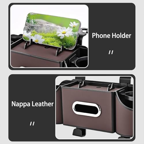 Back Seat Car Organizer, 4 in 1 Multifunctional Car Back Seat Storage Box - Image 6
