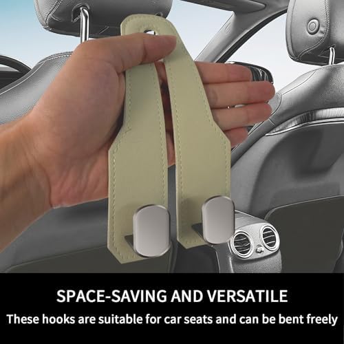 Car Purse Hook, Car Seat Headrest Hooks - Image 6
