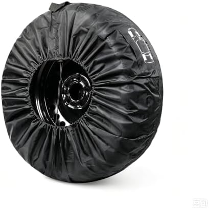 1 PC Car Tire Protector, Oxford Cloth Spare Tire Storage Bag by Unknown