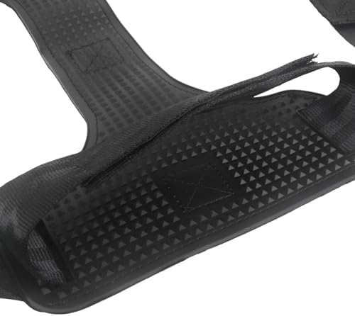 MOTO4U Universal Motorcycle Rear Wheel Tie Down Strap in Upgrade Black - Image 5