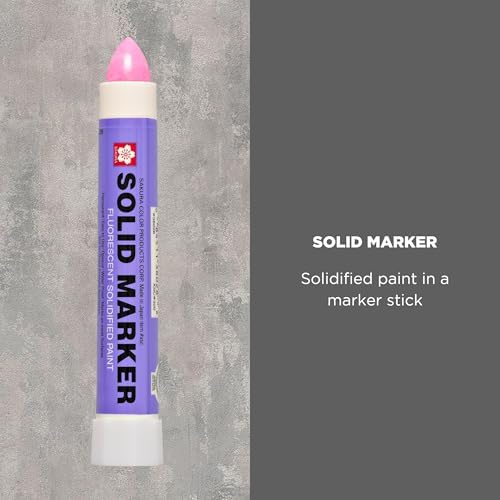 Sakura Solid Paint Markers, Fluorescent Pink, 3 Pack - Image 2