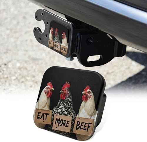 2" Trailer Hitch Cover Rubber Receiver Tube Cap Trailer Hitch Covers by Unknown