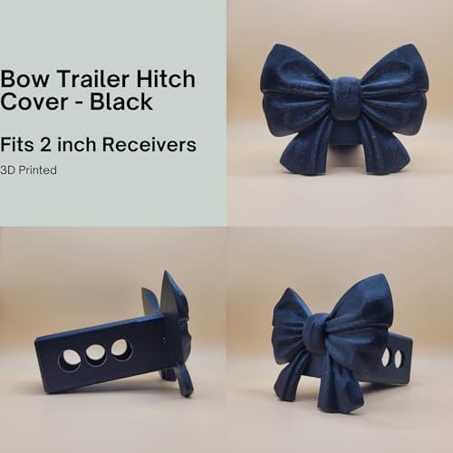 Bow Trailer Hitch Cover, 3D Printed, Fits 2 Inch Receivers - Image 2