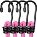 WORKPRO 24" Bungee Cords with Hooks, 4 Pack Heavy Duty Outdoor Bungee Strap by WORKPRO