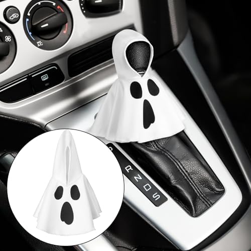 Wonderjune Halloween Car Gear Shift Hoodie Cover Decoration - Image 5