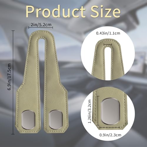 Car Purse Hook, Car Seat Headrest Hooks - Image 2