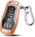 QBUC for Ford Key fob Cover, 4/5 Buttons Smart Key by QBUC