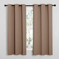 NICETOWN Cappuccino Blackout Curtains by NICETOWN