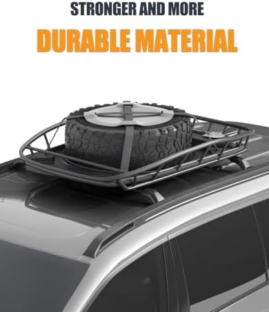 KINGGERI 300lbs Roof Rack Cross Bars - Image 6
