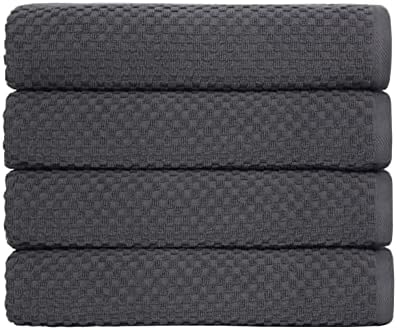 COTTON CRAFT Euro Spa Waffle Weave Bath Towels by COTTONCRAFT