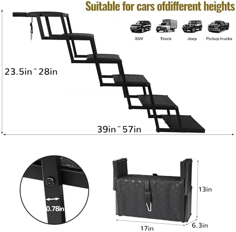 Dog Stairs for Car - Image 4