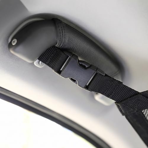 1 PC Car Ceiling Cargo Net Pocket, 31.5" x 21.6" Double-layer Roof Storage - Image 7