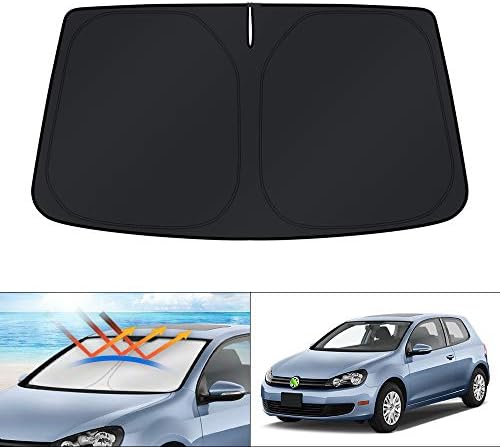 KUST Windshield Sun Shade for Volkswagen VW Golf/Rabbit/GTI/R32 MK6 5K by KUST