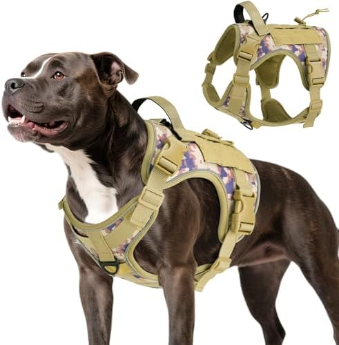 VavoPaw Heavy Duty Tactical Dog Harness by VavoPaw