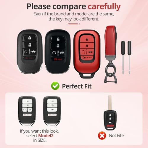 for Honda Key Fob Cover Accessories- Matte TPU Key Fob Cover - Image 2