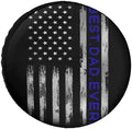 Generic Vintage Best Dad Ever American Flag Tire Covers, Dust-Proof by Unknown