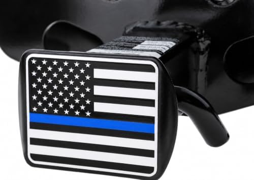 USA American Flag Metal Hitch Cover, Fits 2" Receivers - Image 5