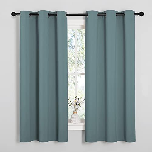 NICETOWN Greyish Blue Blackout Curtains by NICETOWN