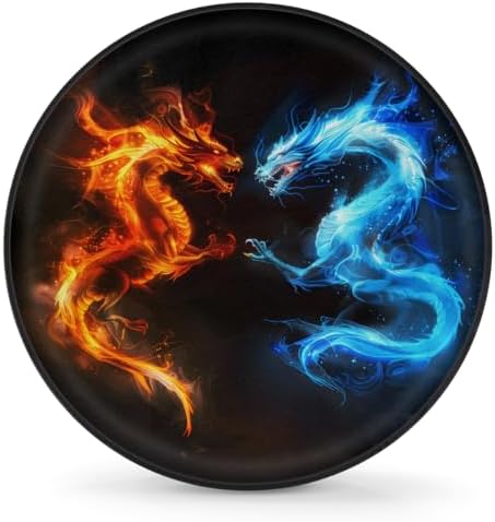 Dragon Spare Tire Cover Waterproof Dust-Proof Spare Wheel Covers by Unknown