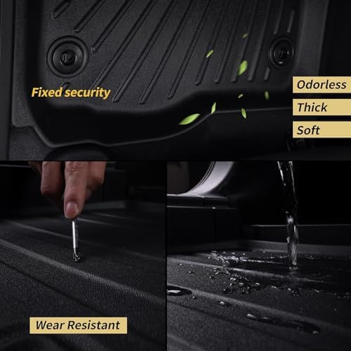 Floor Mats Set for Chrysler Pacifica/Voyager 2017-2027 - Image 6