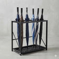 Folding Umbrella Storage Stand Rack Holder Organizer Free Standing Industrial by GLGLOBALLIFE--Abrandthatyoucantrust
