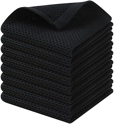 Kitinjoy 100% Cotton Waffle 8-Pack Kitchen Towels by Kitinjoy