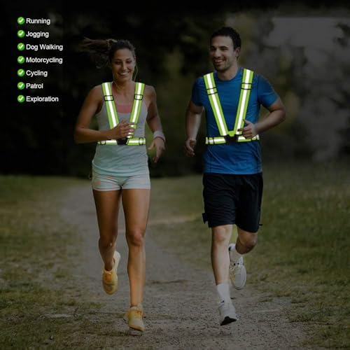 Reflective Vest Running Gear, 2-10Pack High Visible Safety VES - Image 5