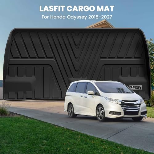 LASFIT Trunk Mat for Honda Odyssey 2018-2026 2027 Mini Passenger Van - Image 3