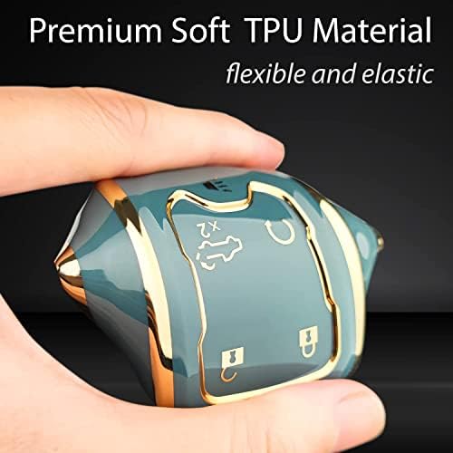 OLLEN 5-Button TPU Key Fob Cover, Fit - Image 6