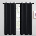 NICETOWN Black Blackout Curtains by NICETOWN