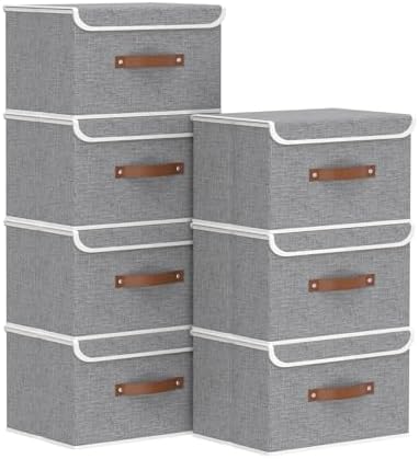 Yawinhe Collapsible Storage Bins, 13.0x9.0x7.9in by Yawinhe