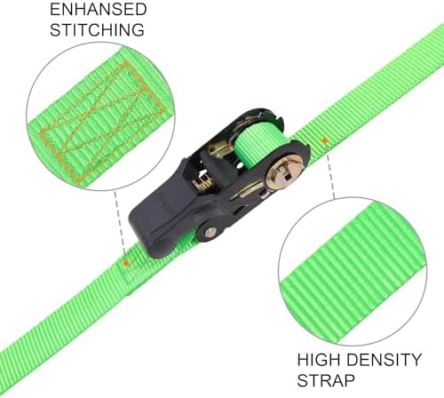 Ayaport Endless Ratchet Straps, 8FT Heavy Duty Cargo Tie Downs - Image 2