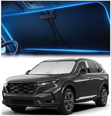 Magnelex Windshield Sun Shade for Honda CRV 2023, Foldable Car Window Sunshade by Magnelex