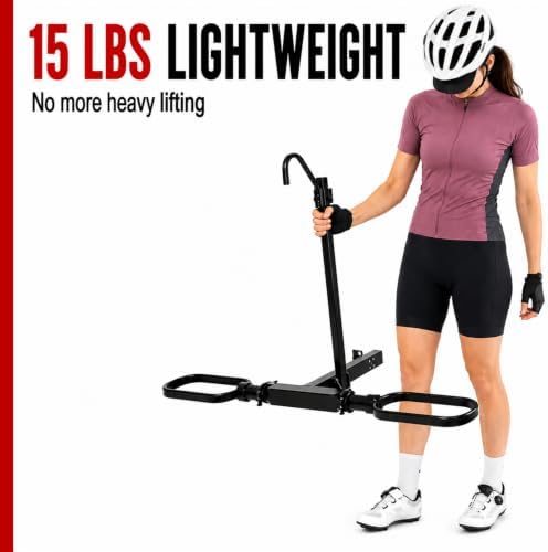 Hitch-Mount Bike Rack for Ebike Heavy-Duty - Image 3
