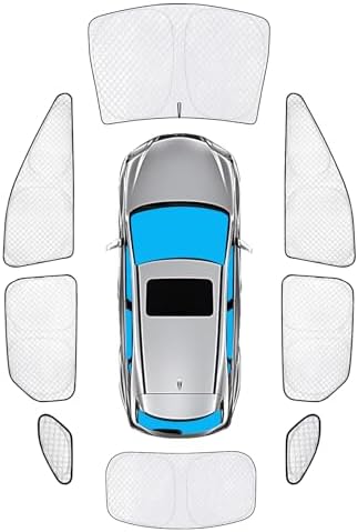 KMF 8pcs Thicken Full Sun Shades by KMF