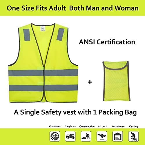 Safety Vests 20 Pack Bulk - Image 2