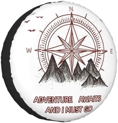 Compass Spare Tire Cover Wheel Protectors by Ovitssrk