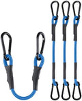 8 Pack 24" Heavy Duty Bungee Cords by LuckyStraps