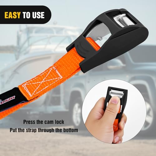 Nilight 1in x 12ft Heavy Duty Lashing Straps 4PCS - Image 6
