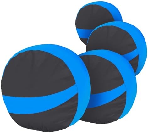 Tire Covers 4 Pack, Tough Tire Wheel Protector by JURMON